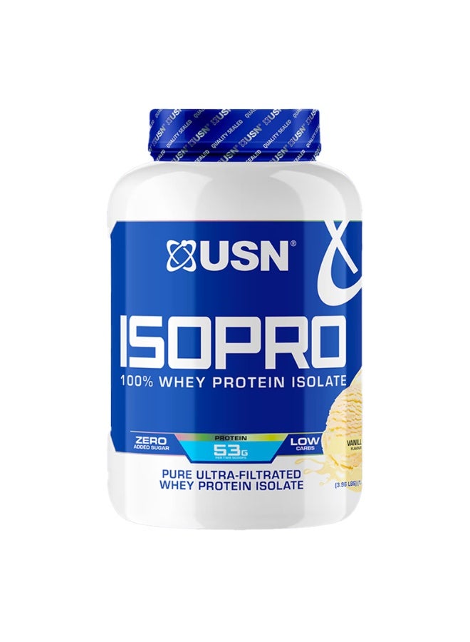 USN Iso Pro Whey Protein Isolate 1.8Kg Vanilla